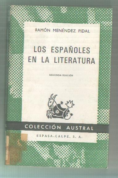 Los españoles en la Literatura