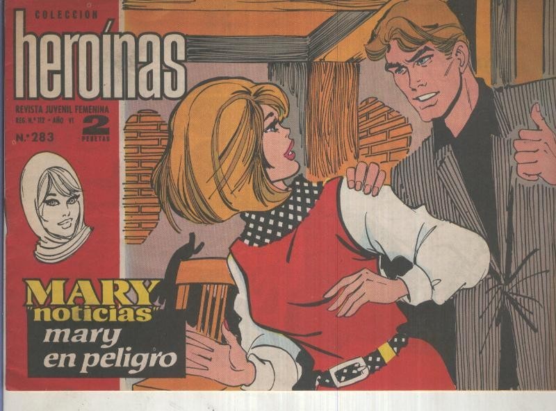 Mary Noticias numero 283 (trasera foto de Tony Ronald)