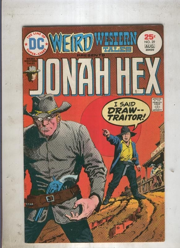 WEIRD WESTERN TALES 1971 Numero 29