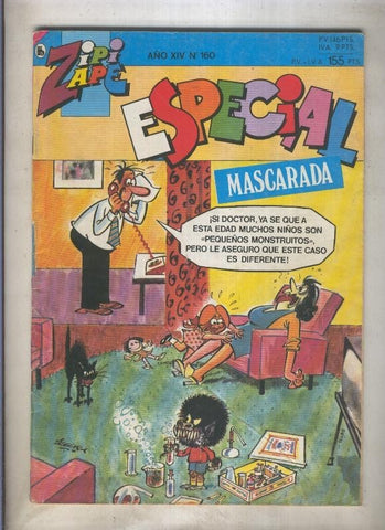 Zipi y Zape especial numero 160: Mascarada (numerado 2 en trasera)