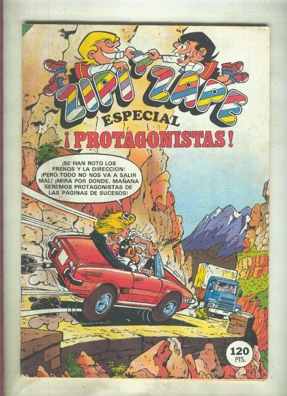 Zipi y Zape especial numero 133: Protagonistas (numerado 1 en trasera)