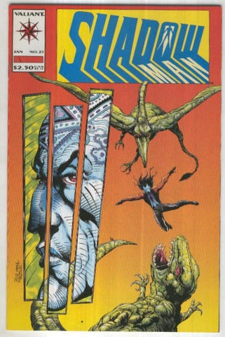 SHADOWMAN, Vol.1 No.21: Time Slidin (Valiant 1993)