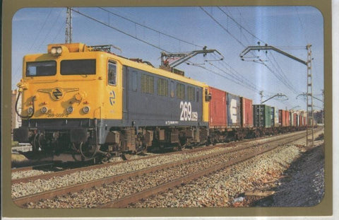 Postal 010892: Tren de mercancias, zaragoza 1997