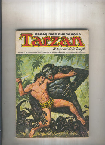 TARZAN Le Seigneur de la Jungle Numero 22: La colere dOvar
