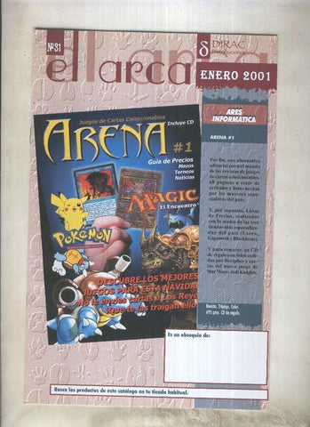 El Arca de Dirac numero 31. enero 2001