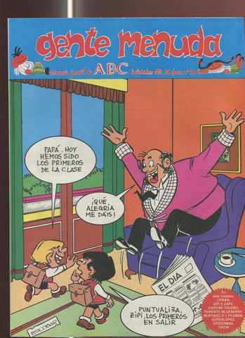 Gente Menuda seminario juvenil de ABC numero 108: El Capitan Trueno, etc