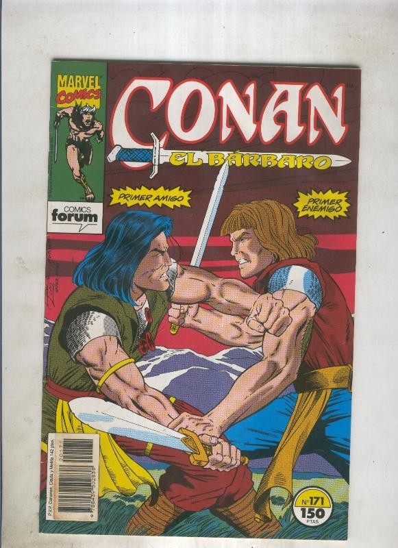 Conan el Barbaro primera edicion numero 171 (numerado 2 en trasera)