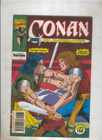 Conan el Barbaro primera edicion numero 171 (numerado 2 en trasera)