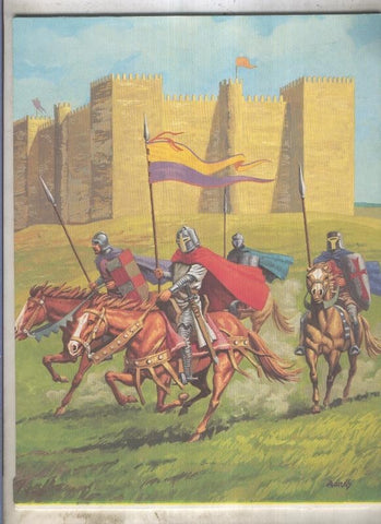 Historia de España fasciculo numero 63: Castillo de Montealegre (Leon)