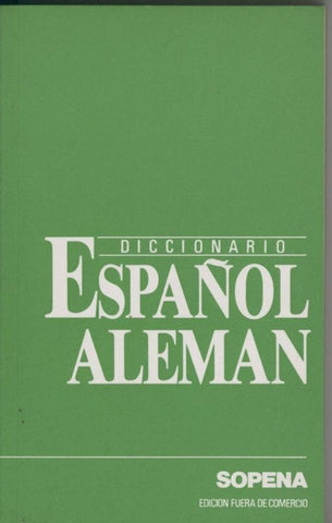 Diccionario Español Aleman