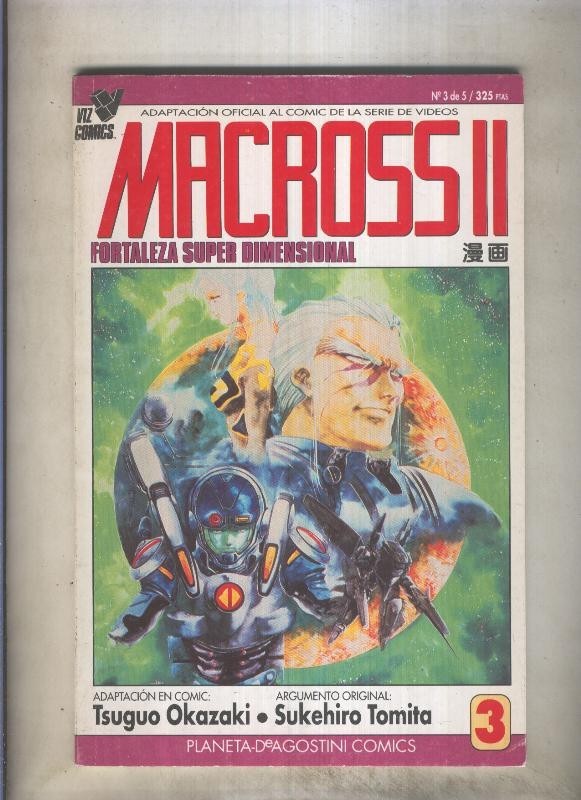 Macross II numero 3 (numerado 2 en trasera)