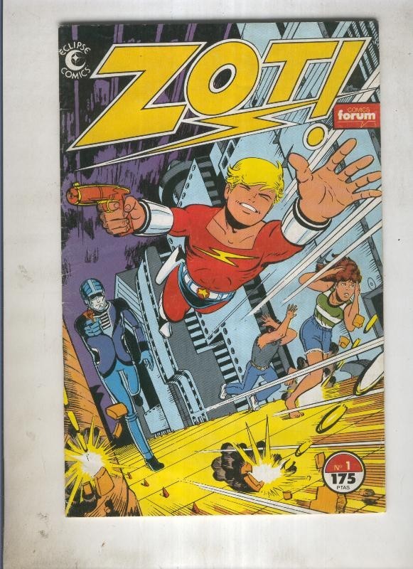 Zot! numero 01 (numerado 1 en trasera)