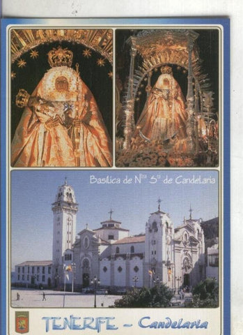 Postal: Tenerife.Basilica de Ntra Sra de Candelaria