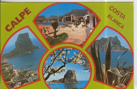 Postal 010396: Vistas de Calpe en Alicante