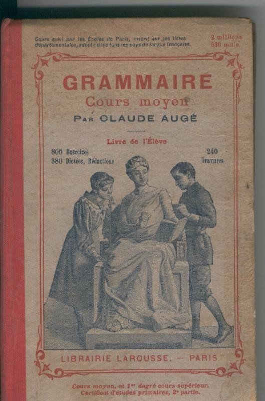Grammaire: cours moyen