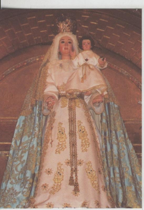 Postal 009339: Virgen Santa Maria de la Mota, Marchena, Sevilla