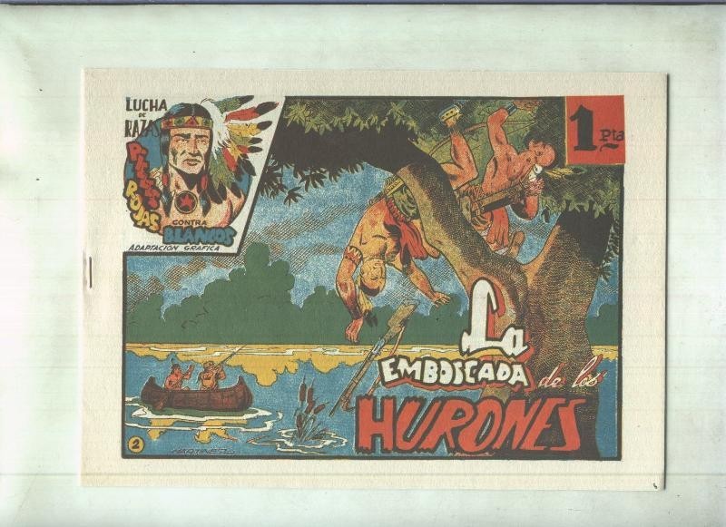 Facsimil: Lucha de Razas numero 02: La emboscada de los hurones