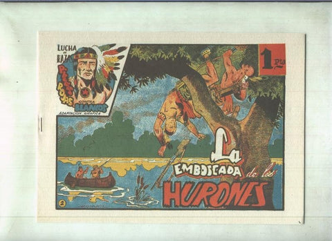 Facsimil: Lucha de Razas numero 02: La emboscada de los hurones