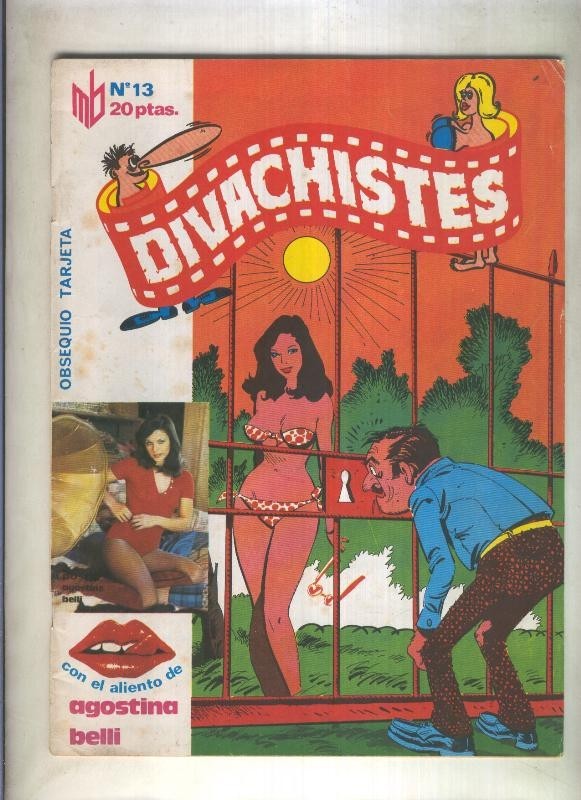 Divachistes numero 30: agostina belli (lleva una foto postal)