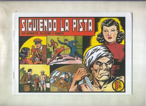 Roberto Alcazar y Pedrin facsimil numero 0251: Siguiendo la pista