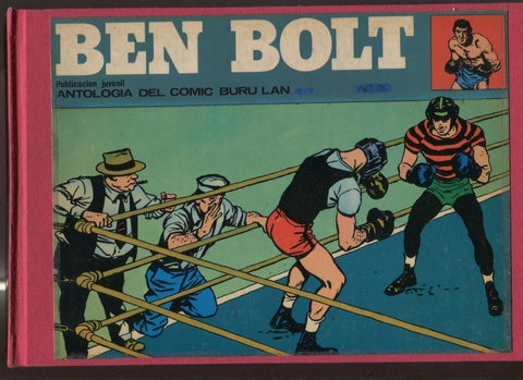 Ben Bolt serie C de Heroes Modernos de Editorial Dolar, tomo artesanal