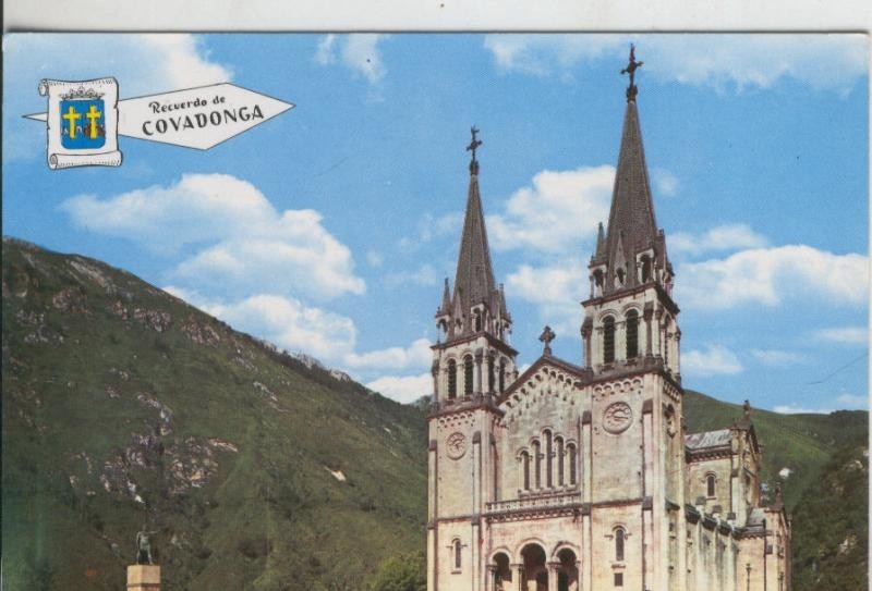 Postal 009489: Basilica de Covadonga