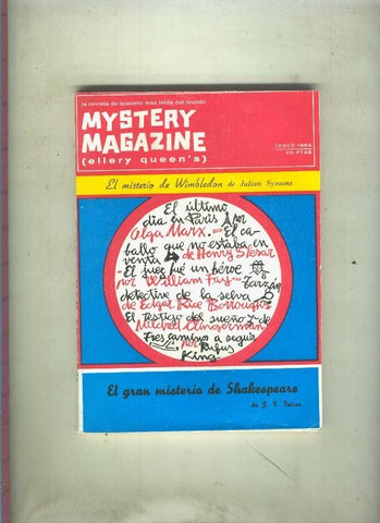 Mystery Magazine junio 1964