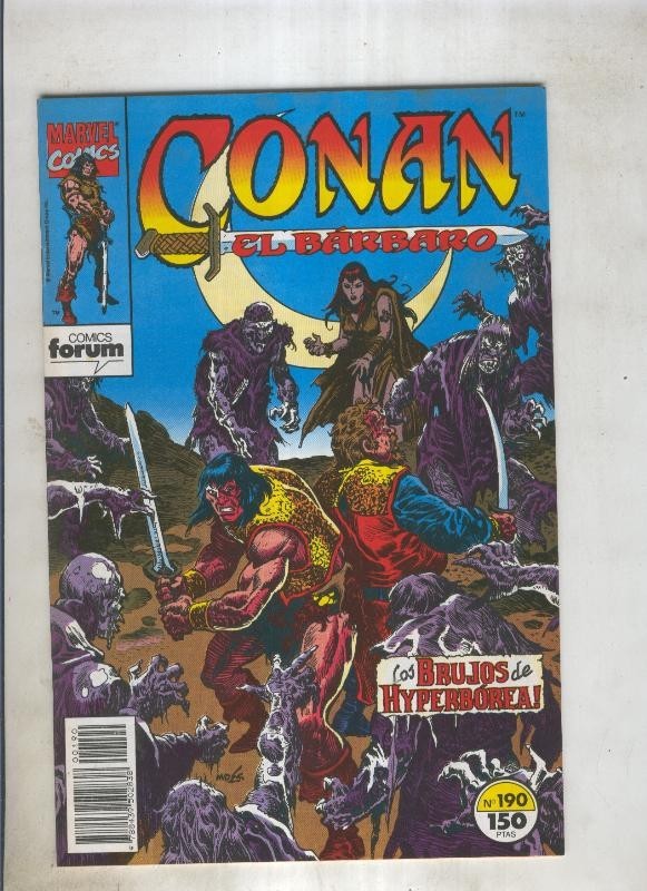 Conan el Barbaro primera edicion numero 190