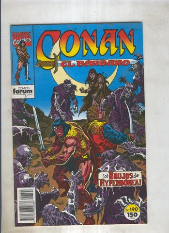 Conan el Barbaro primera edicion numero 190