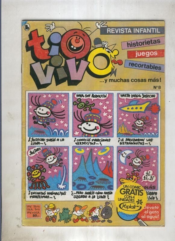 Tio Vivo tercera epoca (1985) numero 08