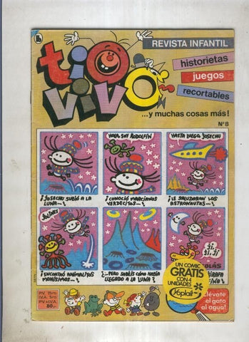 Tio Vivo tercera epoca (1985) numero 08