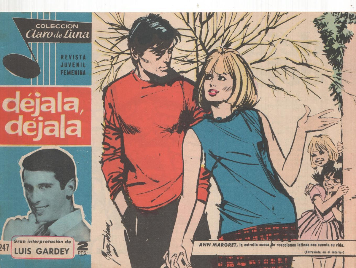 Claro de Luna numero 247: Luis Gardey con letra cancion