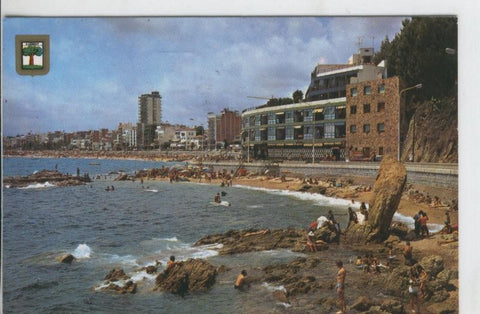 Postal 08010 : Lloret de Mar: vista playa