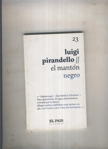 El manton negro