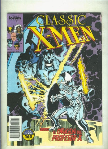 Classic X Men volumen 1 numero 23: guerra siquica (numerado 2 en trasera)