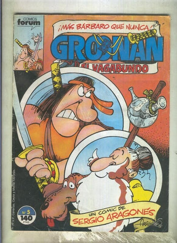 Groonan el vagabundo numero 05 (numerado 1 en trasera)