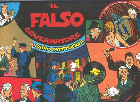 Radio Pattuglia numerado 25  a boligrafo en laterial superior izquierdo