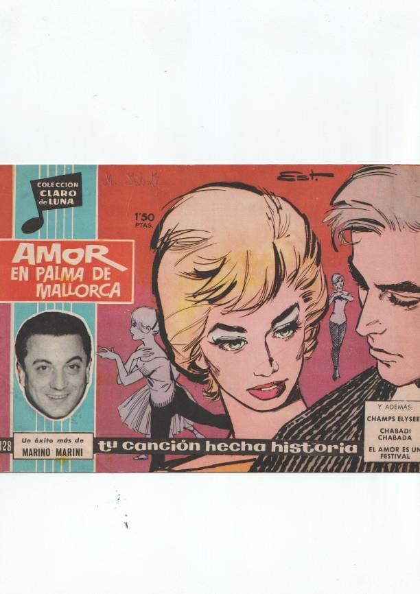 Claro de Luna numero 128: Amor en palma de mallorca (Marino Marini)