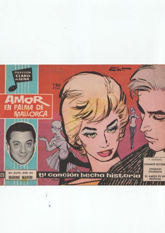 Claro de Luna numero 128: Amor en palma de mallorca (Marino Marini)