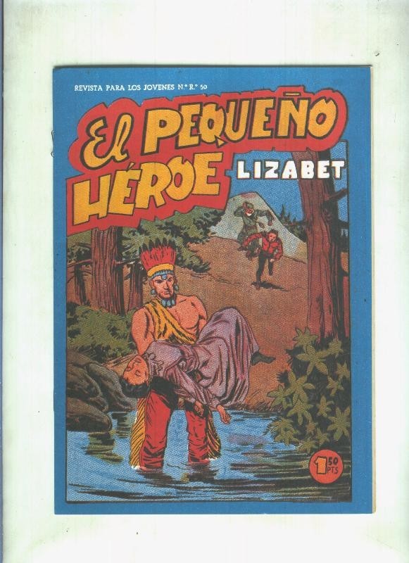 Facsimil: El Pequeño Heroe numero 070: Lizabet
