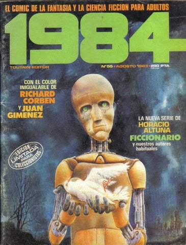 1984 numero 55: Corben, Juan Gimenez, Altuna