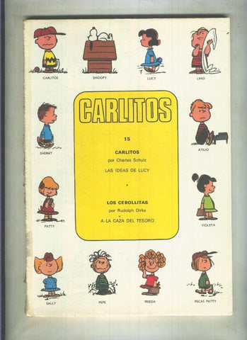 Carlitos y los Cebollitas numero 15 (no conserva la cubierta)