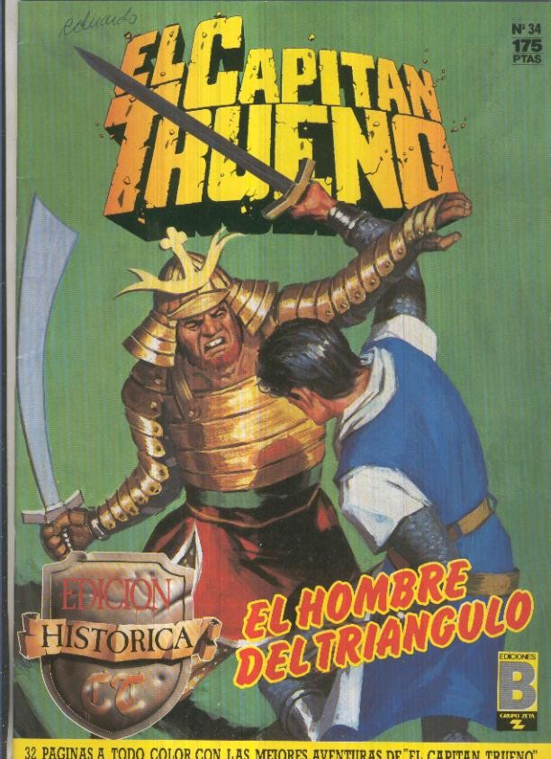 Edicion Historica El Capitan Trueno numero 034: El hombre del triangulo