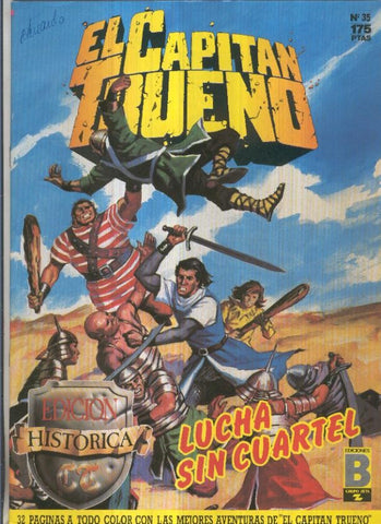Edicion Historica El Capitan Trueno numero 035: Lucha sin cuartel