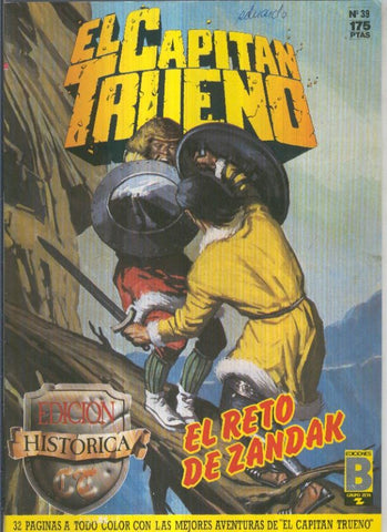 Edicion Historica El Capitan Trueno numero 039: El reto de Zandak
