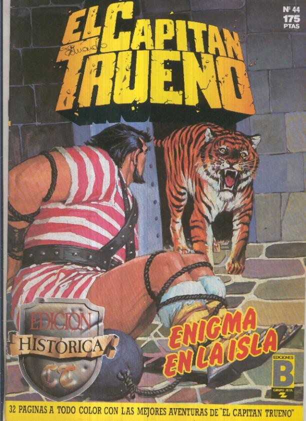 Edicion Historica El Capitan Trueno numero 044: Enigma en la isla