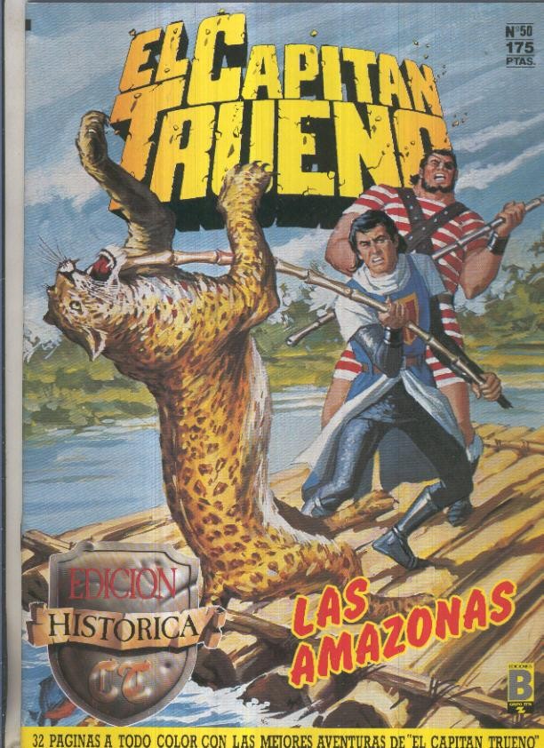 Edicion Historica El Capitan Trueno numero 050: Las amazonas