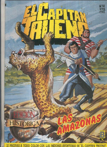 Edicion Historica El Capitan Trueno numero 050: Las amazonas