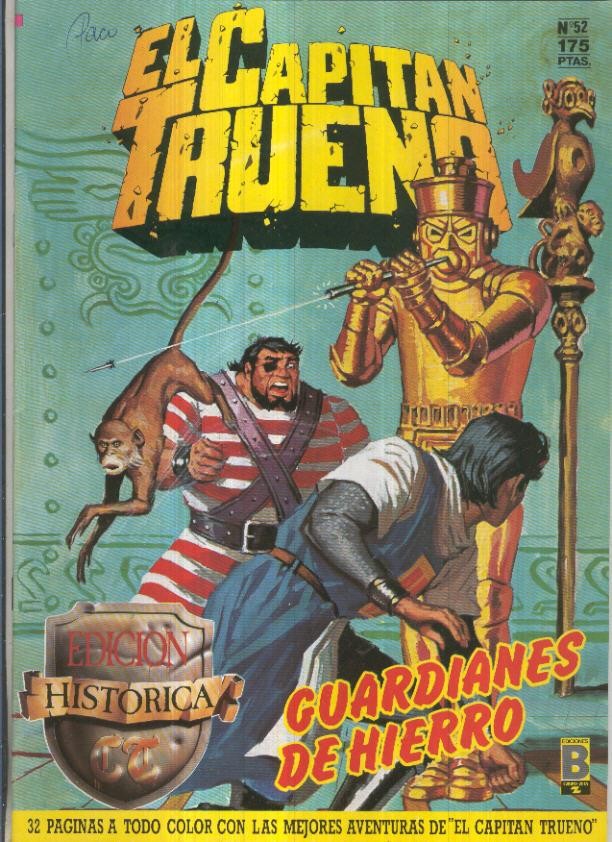 Edicion Historica El Capitan Trueno numero 052: Guardianes de hierro