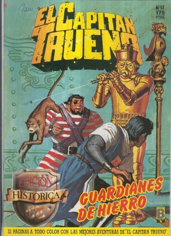 Edicion Historica El Capitan Trueno numero 052: Guardianes de hierro